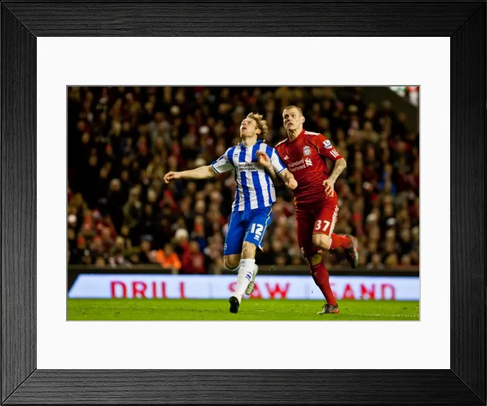 Framed Print : Brighton & Hove Albion vs. Liverpool (FA Cup, 2011-12): Away Game Framed Print : Brighton & Hove Albion vs. Liverpool (FA Cup, 2011-12): Away Game