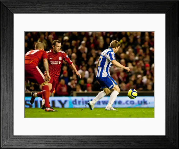 Framed Print : Brighton & Hove Albion vs. Liverpool (FA Cup, 2011-12) - Away Game Framed Print : Brighton & Hove Albion vs. Liverpool (FA Cup, 2011-12) - Away Game