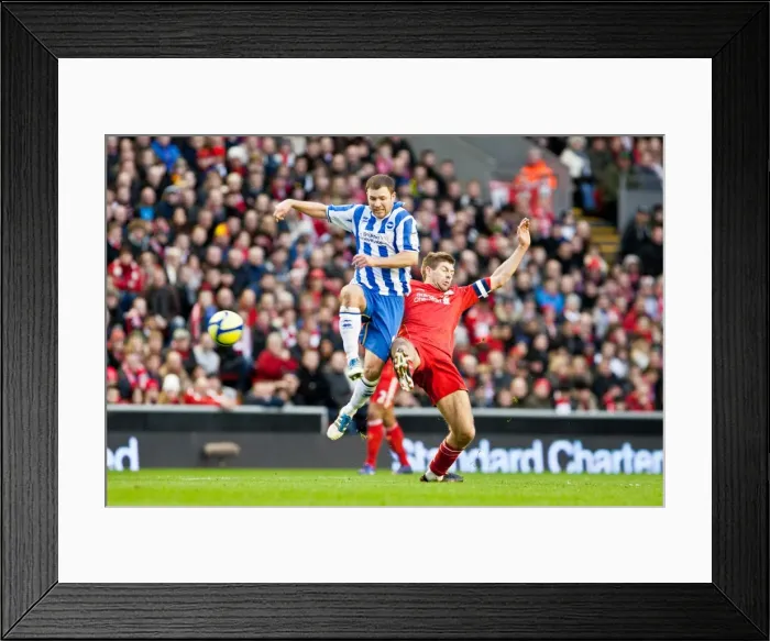 Framed Print : Brighton & Hove Albion vs. Liverpool (FA Cup, 2011-12): Away Game Framed Print : Brighton & Hove Albion vs. Liverpool (FA Cup, 2011-12): Away Game