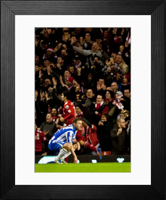 Framed Print : Brighton & Hove Albion vs. Liverpool: FA Cup Clash (2011-12 Season) Framed Print : Brighton & Hove Albion vs. Liverpool: FA Cup Clash (2011-12 Season)