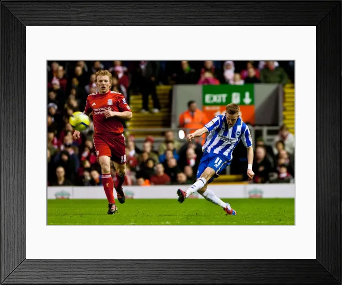 Framed Print : Brighton & Hove Albion vs. Liverpool (FA Cup, 2011-12): Away Game Framed Print : Brighton & Hove Albion vs. Liverpool (FA Cup, 2011-12): Away Game