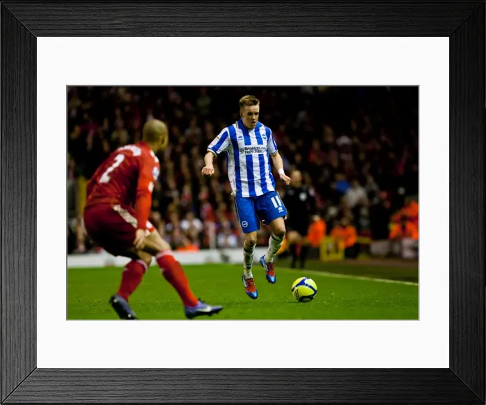 Framed Print : Brighton & Hove Albion vs. Liverpool (FA Cup, 2011-12): Away Game Framed Print : Brighton & Hove Albion vs. Liverpool (FA Cup, 2011-12): Away Game