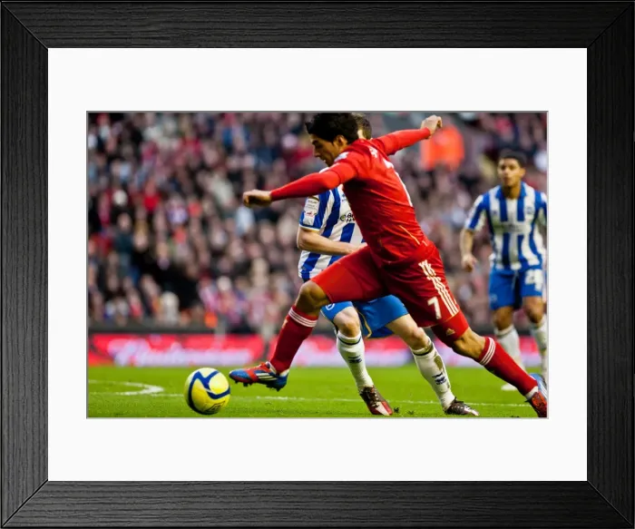 Framed Print : Brighton & Hove Albion vs. Liverpool (FA Cup, 2011-12): Away Game Framed Print : Brighton & Hove Albion vs. Liverpool (FA Cup, 2011-12): Away Game