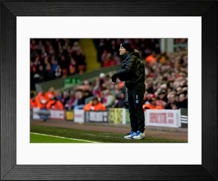 Framed Print : Brighton & Hove Albion vs. Liverpool (FA Cup, 2011-12): Away Game Framed Print : Brighton & Hove Albion vs. Liverpool (FA Cup, 2011-12): Away Game