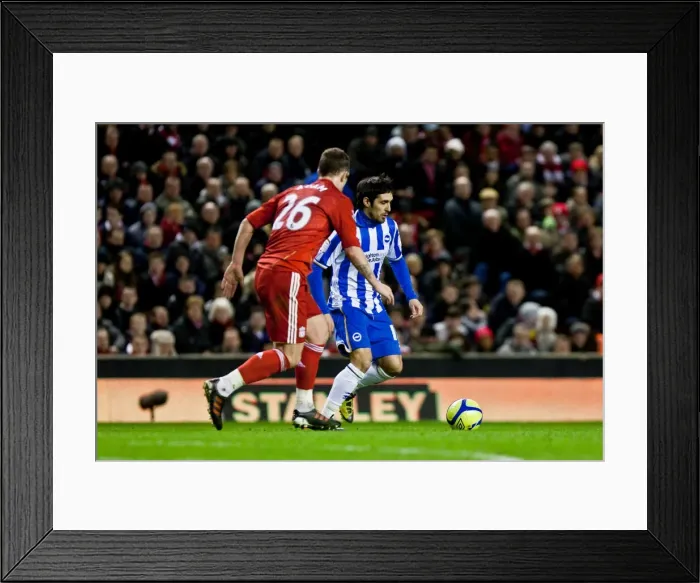 Framed Print : Brighton & Hove Albion vs. Liverpool (FA Cup, 2011-12): Away Game Framed Print : Brighton & Hove Albion vs. Liverpool (FA Cup, 2011-12): Away Game