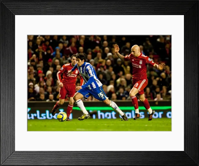 Framed Print : Brighton & Hove Albion vs. Liverpool - 2011-12 FA Cup: Away Game Framed Print : Brighton & Hove Albion vs. Liverpool - 2011-12 FA Cup: Away Game