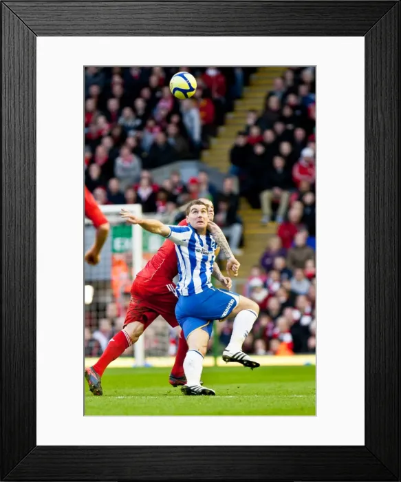 Framed Print : Brighton & Hove Albion vs. Liverpool (FA Cup, 2011-12): Away Game Framed Print : Brighton & Hove Albion vs. Liverpool (FA Cup, 2011-12): Away Game