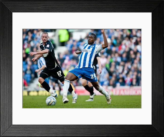 Framed Print : Brighton & Hove Albion vs Ipswich Town (25-12-2012): A Nostalgic Look Back at the 2011-12 Home Season - Ipswich Town Game
