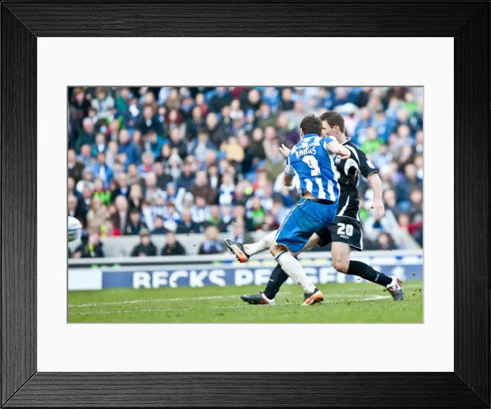 Framed Print : Brighton & Hove Albion vs Ipswich Town (25-12-2012): A Nostalgic Look Back at the 2011-12 Home Season - Ipswich Town Game