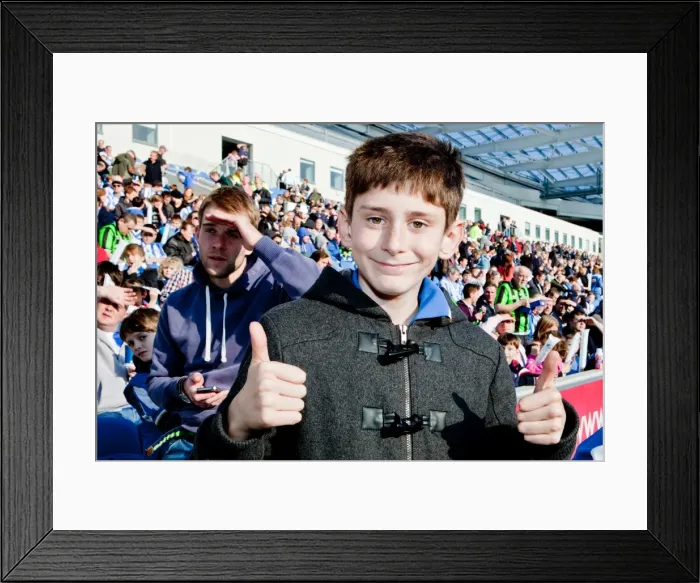 Framed Print : Brighton & Hove Albion vs Ipswich Town (25-12-2012): A Nostalgic Look Back at the 2011-12 Home Season - Ipswich Town Game