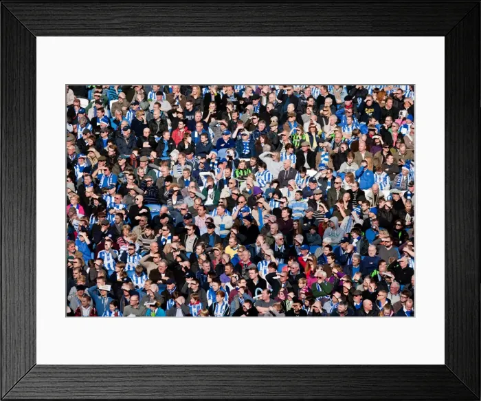 Framed Print : Brighton & Hove Albion vs Ipswich Town (25-12-2012): A Nostalgic Look Back at the 2011-12 Home Season - Ipswich Town Game