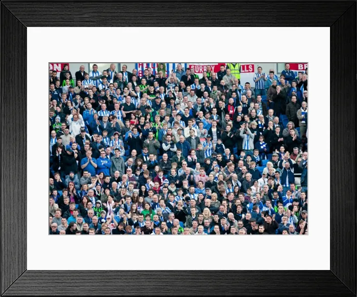 Framed Print : Brighton & Hove Albion vs Ipswich Town (25-12-2012): A Nostalgic Look Back at the 2011-12 Home Season