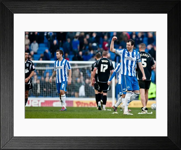 Framed Print : Brighton & Hove Albion: A Nostalgic Look Back at the 2011-12 Home Game vs Ipswich Town Framed Print : Brighton & Hove Albion: A Nostalgic Look Back at the 2011-12 Home Game vs Ipswich Town