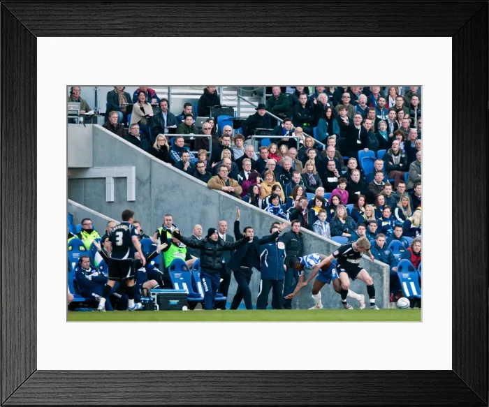 Framed Print : Brighton & Hove Albion vs. Ipswich Town (25-12-2012): A Look Back at the 2011-12 Home Season - Ipswich Town Match