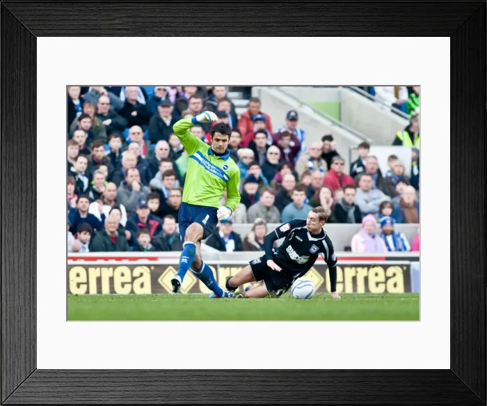 Framed Print : Brighton & Hove Albion vs Ipswich Town (25-12-2012): A Nostalgic Look Back at the 2011-12 Home Season
