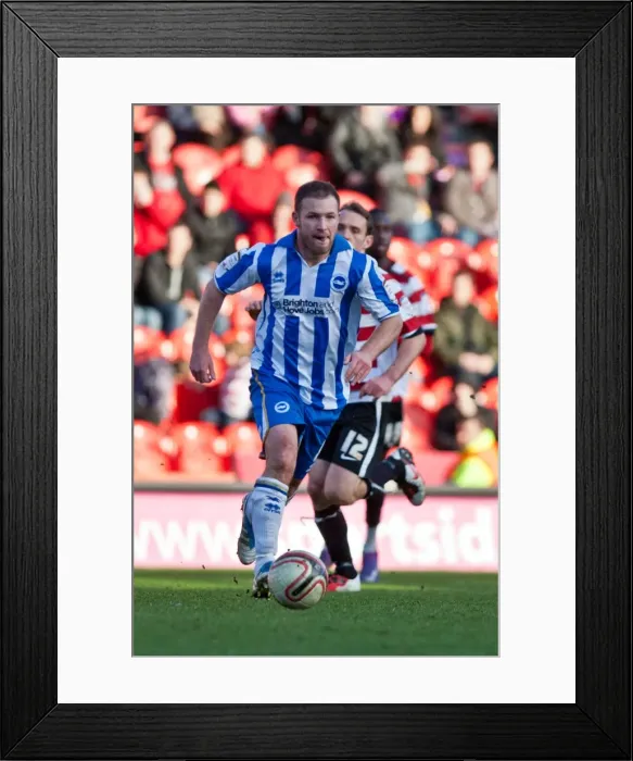 Framed Print : Brighton And Hove Albion Past Seasons: Season 2011-12: 2011-12 Away Games: Doncaster Rovers - 03-03-12 Framed Print : Brighton And Hove Albion Past Seasons: Season 2011-12: 2011-12 Away Games: Doncaster Rovers - 03-03-12