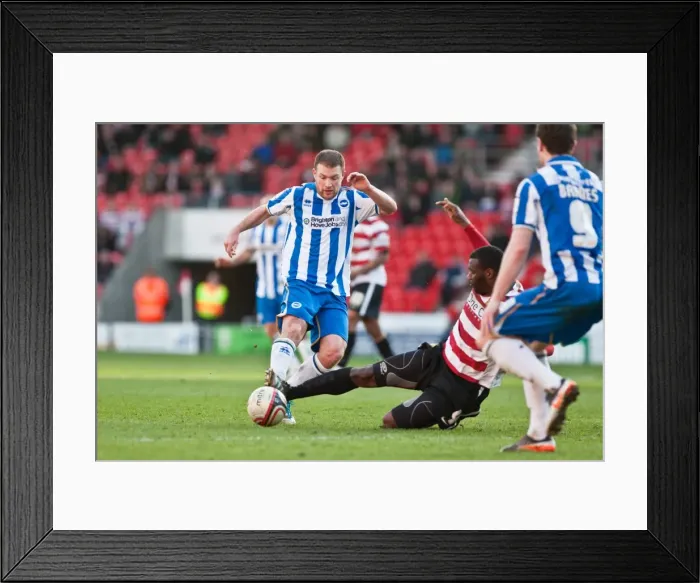 Framed Print : Alan Navarro's Determined Ride: Brighton & Hove Albion vs Doncaster Rovers, Npower Championship Clash (March 3, 2012) Framed Print : Alan Navarro's Determined Ride: Brighton & Hove Albion vs Doncaster Rovers, Npower Championship Clash (March 3, 2012)