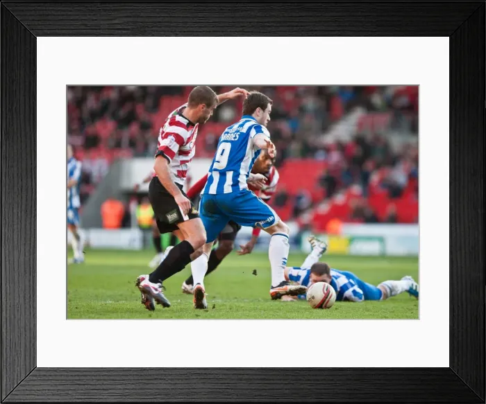 Framed Print : Ashley Barnes in Action: Brighton & Hove Albion vs Doncaster Rovers, March 3, 2012 Framed Print : Ashley Barnes in Action: Brighton & Hove Albion vs Doncaster Rovers, March 3, 2012