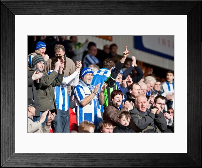 Framed Print : Brighton & Hove Albion's Away Victory at Doncaster Rovers (03-03-12) Framed Print : Brighton & Hove Albion's Away Victory at Doncaster Rovers (03-03-12)