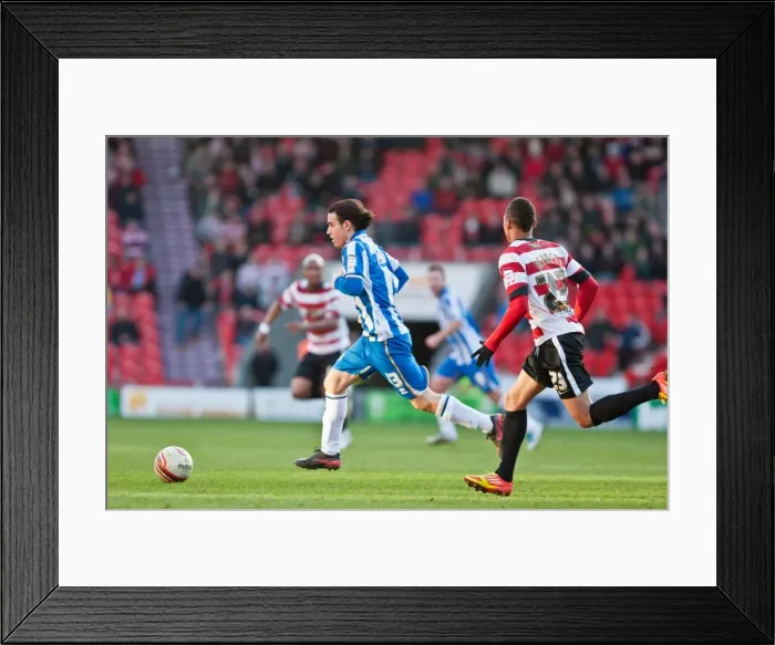 Framed Print : A Glimpse into the 2011-12 Brighton & Hove Albion Away Season: Doncaster Rovers (03-03-12)