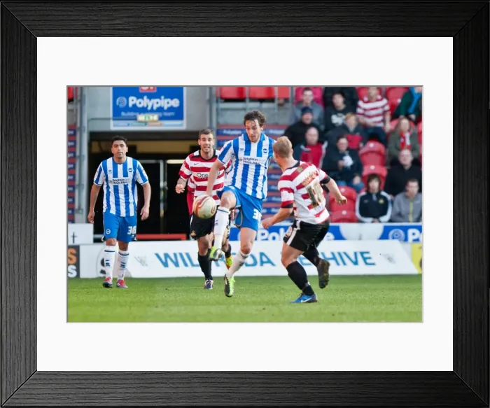Framed Print : Brighton & Hove Albion vs Doncaster Rovers (Away): A Glance at the Thrilling 2011-12 Season Match Framed Print : Brighton & Hove Albion vs Doncaster Rovers (Away): A Glance at the Thrilling 2011-12 Season Match