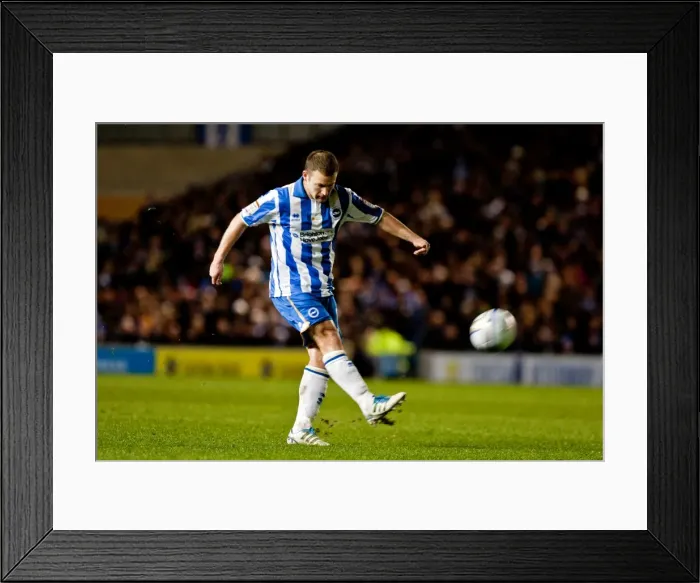 Framed Print : Brighton Cardiff City 120307 Framed Print : Brighton Cardiff City 120307