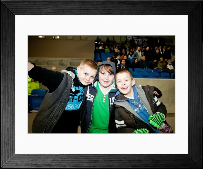 Framed Print : Fans Cardiff 07MAR12 PH 1511 Framed Print : Fans Cardiff 07MAR12 PH 1511