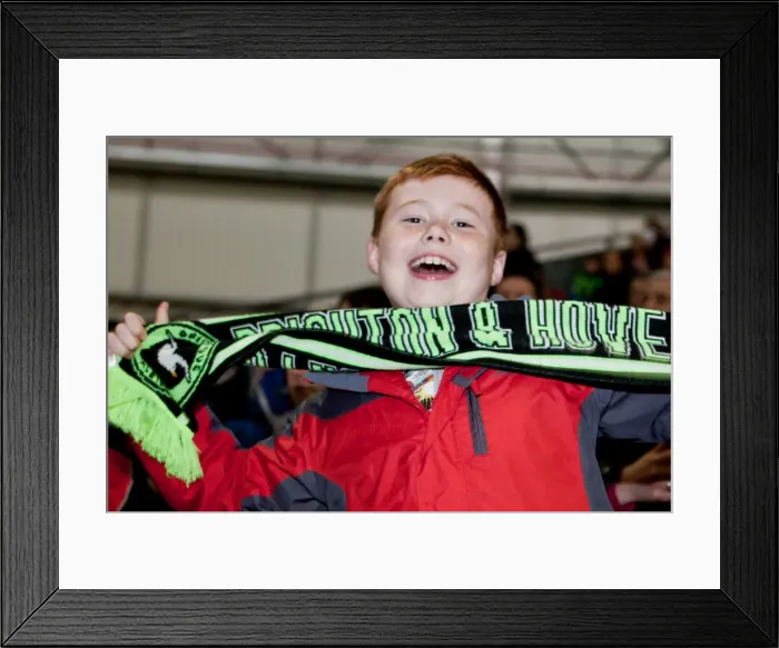 Framed Print : Fans Cardiff 07MAR12 PH 1524 Framed Print : Fans Cardiff 07MAR12 PH 1524