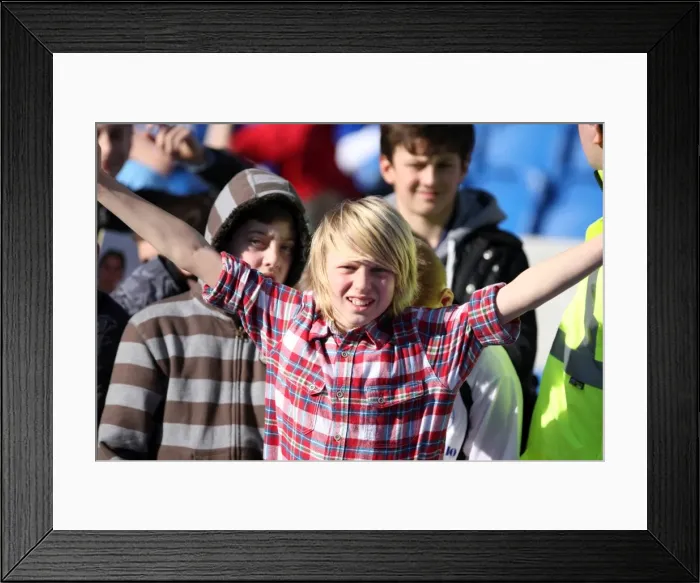 Framed Print : Brighton & Hove Albion: Unforgettable 10-3-12 - A Historic 10-0-3 Win Against Portsmouth Framed Print : Brighton & Hove Albion: Unforgettable 10-3-12 - A Historic 10-0-3 Win Against Portsmouth