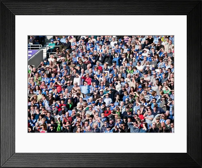 Framed Print : Brighton & Hove Albion's Historic 10-3-12 Victory Over Portsmouth: A Memorable Moment from the 2011-12 Season Framed Print : Brighton & Hove Albion's Historic 10-3-12 Victory Over Portsmouth: A Memorable Moment from the 2011-12 Season