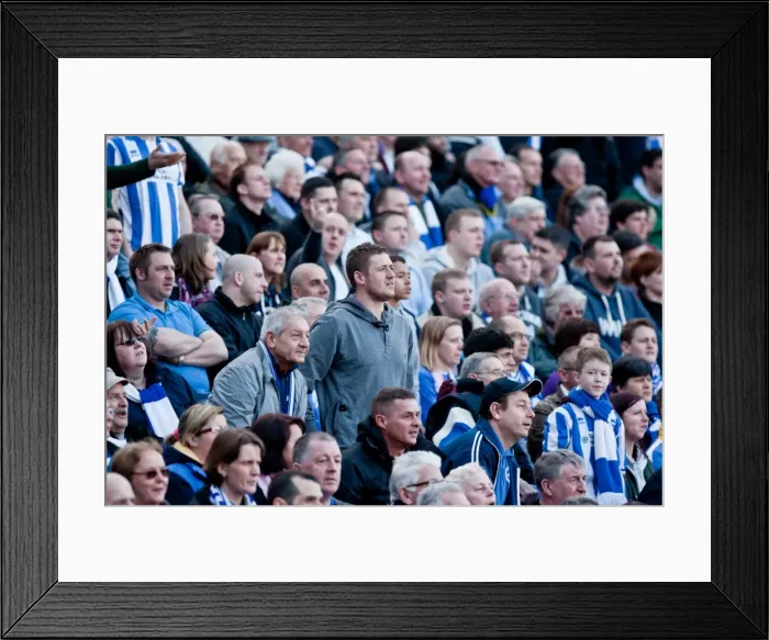 Framed Print : Brighton & Hove Albion's Historic 10-3-12 Home Victory Against Portsmouth: Season 2011-12 Framed Print : Brighton & Hove Albion's Historic 10-3-12 Home Victory Against Portsmouth: Season 2011-12