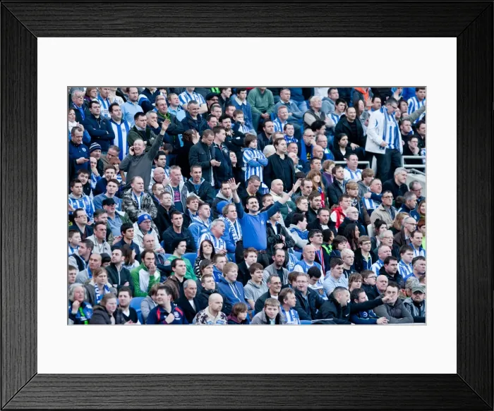Framed Print : Brighton And Hove Albion Past Seasons: Season 2011-12: 2011-12 Home Games: Portsmouth - 10-03-12 Framed Print : Brighton And Hove Albion Past Seasons: Season 2011-12: 2011-12 Home Games: Portsmouth - 10-03-12