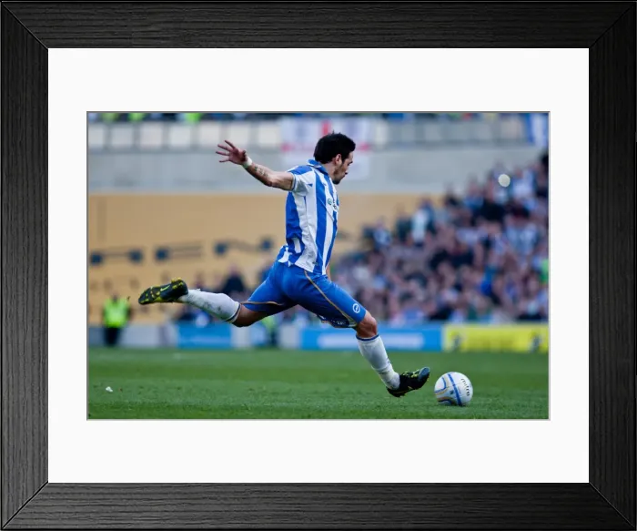 Framed Print : Brighton & Hove Albion's Historic 10-3-12 Victory Over Portsmouth: A Memorable Moment from the 2011-12 Season Framed Print : Brighton & Hove Albion's Historic 10-3-12 Victory Over Portsmouth: A Memorable Moment from the 2011-12 Season
