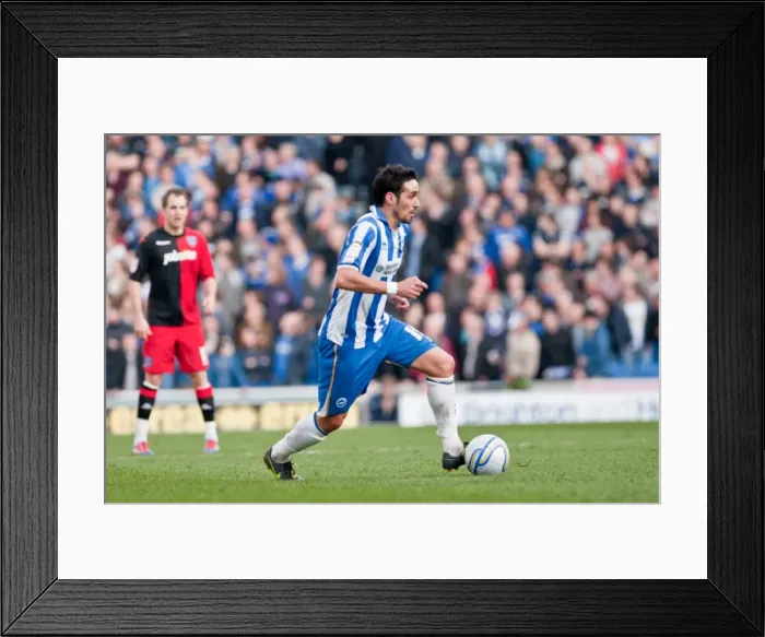 Framed Print : Championship Showdown: Vicente's Battle at Amex Stadium - Brighton & Hove Albion vs Portsmouth (March 10, 2012) Framed Print : Championship Showdown: Vicente's Battle at Amex Stadium - Brighton & Hove Albion vs Portsmouth (March 10, 2012)