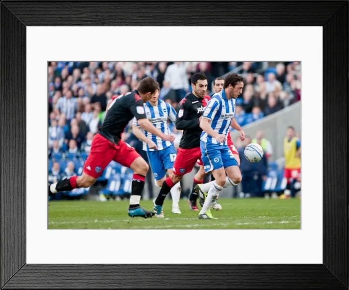 Framed Print : Championship Showdown: Will Buckley's Brilliant Performance at Brighton & Hove Albion vs Portsmouth (March 10, 2012) Framed Print : Championship Showdown: Will Buckley's Brilliant Performance at Brighton & Hove Albion vs Portsmouth (March 10, 2012)