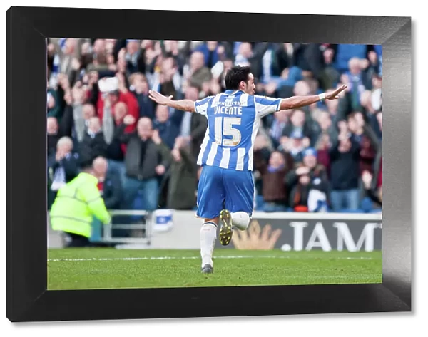Brighton & Hove Albion 2-0 Portsmouth: Vicente Rodriguez Scores Second Goal at Amex Stadium (March 10, 2012)