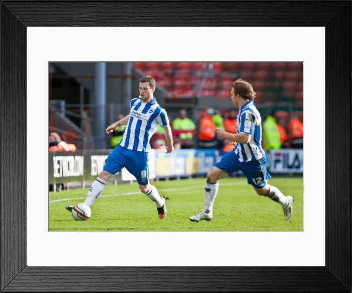 Framed Print : Brighton & Hove Albion Away at Blackpool - March 19, 2012 Framed Print : Brighton & Hove Albion Away at Blackpool - March 19, 2012