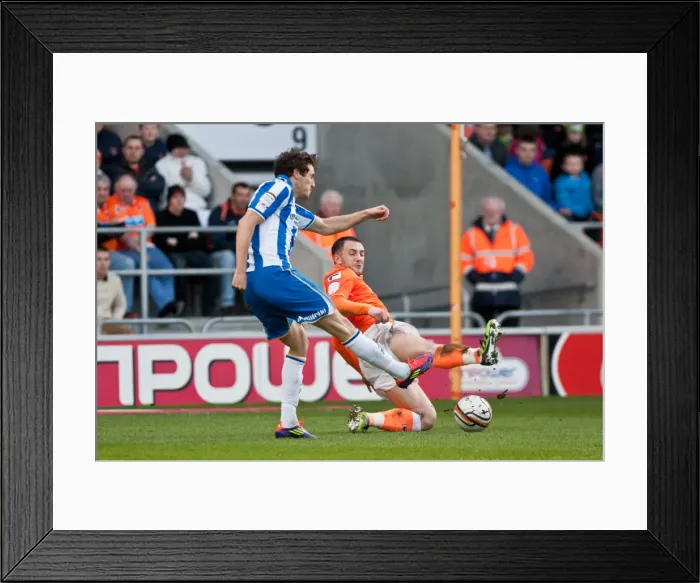 Framed Print : Brighton & Hove Albion Away at Blackpool (2011-12 Season): March 19, 2012 Framed Print : Brighton & Hove Albion Away at Blackpool (2011-12 Season): March 19, 2012