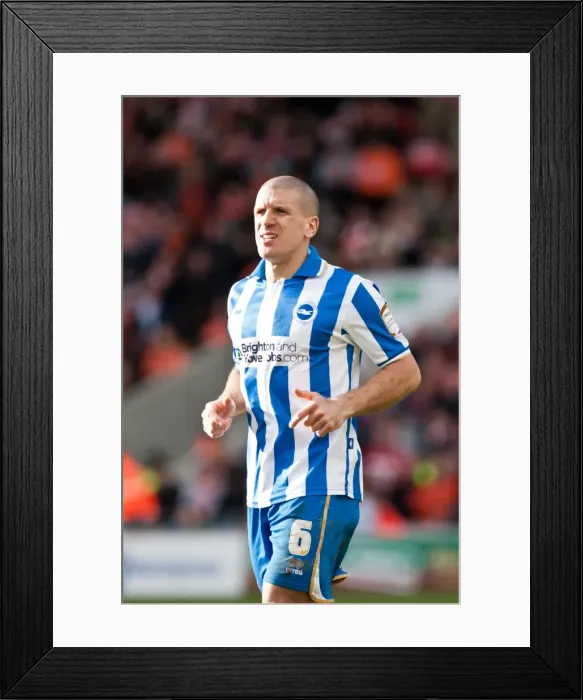 Framed Print : Brighton & Hove Albion Away at Blackpool (11-12 Season, Game 19-03-12) Framed Print : Brighton & Hove Albion Away at Blackpool (11-12 Season, Game 19-03-12)