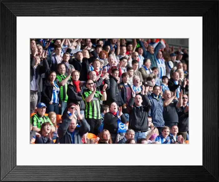 Framed Print : Brighton & Hove Albion vs. Blackpool: 19-03-12 - Away Game from the 2011-12 Season Framed Print : Brighton & Hove Albion vs. Blackpool: 19-03-12 - Away Game from the 2011-12 Season