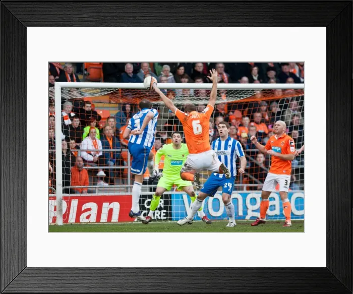 Framed Print : Brighton & Hove Albion vs. Blackpool: 19-03-12 - Away Game (Season 2011-12) Framed Print : Brighton & Hove Albion vs. Blackpool: 19-03-12 - Away Game (Season 2011-12)
