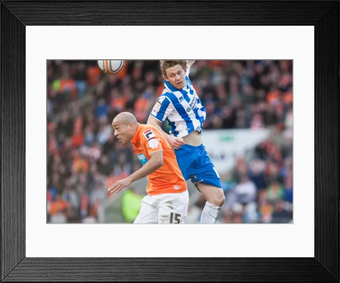 Framed Print : Brighton & Hove Albion Away: 2011-12 Season vs. Blackpool (19-03-12) Framed Print : Brighton & Hove Albion Away: 2011-12 Season vs. Blackpool (19-03-12)