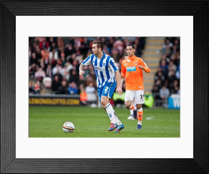 Framed Print : Brighton & Hove Albion Away at Blackpool (19-03-12) - Season 2011-12 Framed Print : Brighton & Hove Albion Away at Blackpool (19-03-12) - Season 2011-12