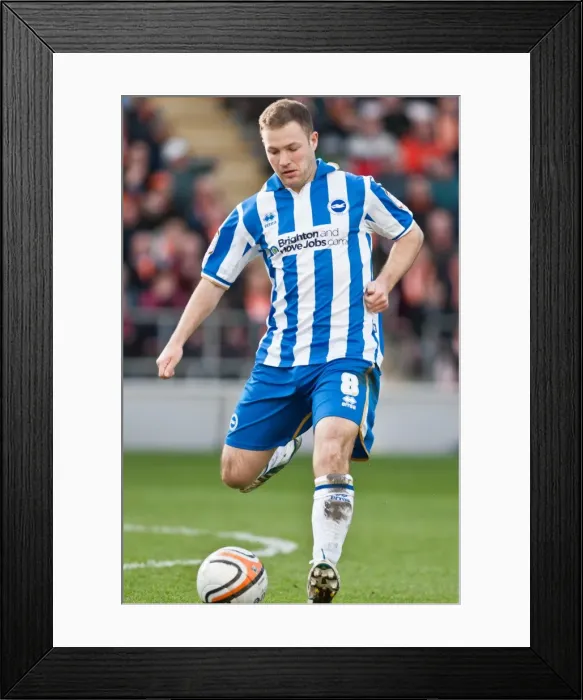 Framed Print : Brighton & Hove Albion vs. Blackpool (Away): March 19, 2012 (Season 2011-12, Game 19) Framed Print : Brighton & Hove Albion vs. Blackpool (Away): March 19, 2012 (Season 2011-12, Game 19)