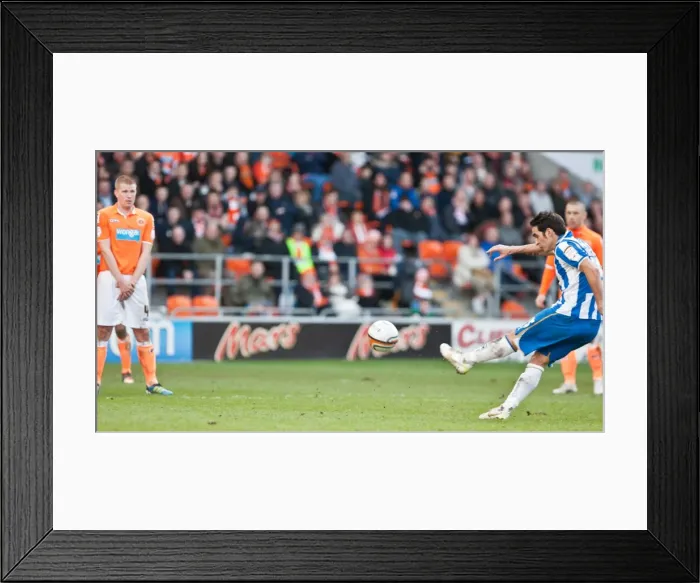 Framed Print : Brighton & Hove Albion vs. Blackpool: Away Game – March 19, 2012 (Season 2011-12) Framed Print : Brighton & Hove Albion vs. Blackpool: Away Game – March 19, 2012 (Season 2011-12)