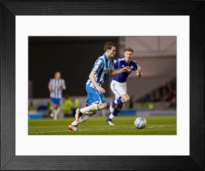 Framed Print : Brighton & Hove Albion vs. Derby County (20-03-2012): A Past Season Home Game Framed Print : Brighton & Hove Albion vs. Derby County (20-03-2012): A Past Season Home Game