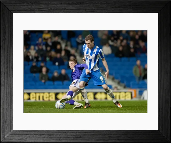 Framed Print : Brighton & Hove Albion vs. Derby County (2012-03-20): A Nostalgic Look Back at the 2011-12 Home Season Framed Print : Brighton & Hove Albion vs. Derby County (2012-03-20): A Nostalgic Look Back at the 2011-12 Home Season