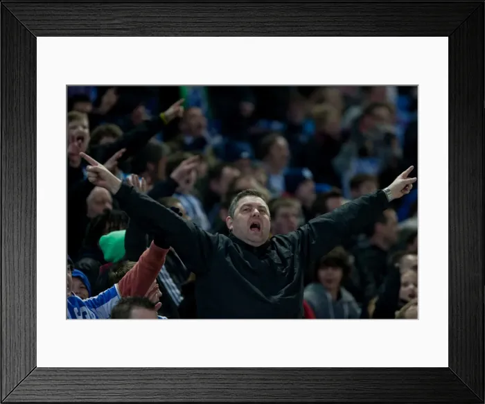 Framed Print : Brighton & Hove Albion vs. Derby County (2011-12): A Glance at Our Past - Home Game