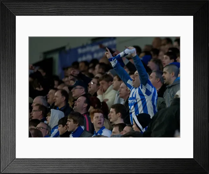 Framed Print : Brighton & Hove Albion vs. Derby County (2011-12): A Look Back at Our Past Home Game Framed Print : Brighton & Hove Albion vs. Derby County (2011-12): A Look Back at Our Past Home Game
