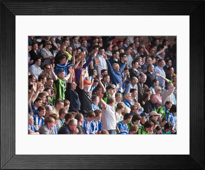 Framed Print : Brighton & Hove Albion Fans Epic Showdown at The City Ground vs. Nottingham Forest, March 24, 2012 Framed Print : Brighton & Hove Albion Fans Epic Showdown at The City Ground vs. Nottingham Forest, March 24, 2012